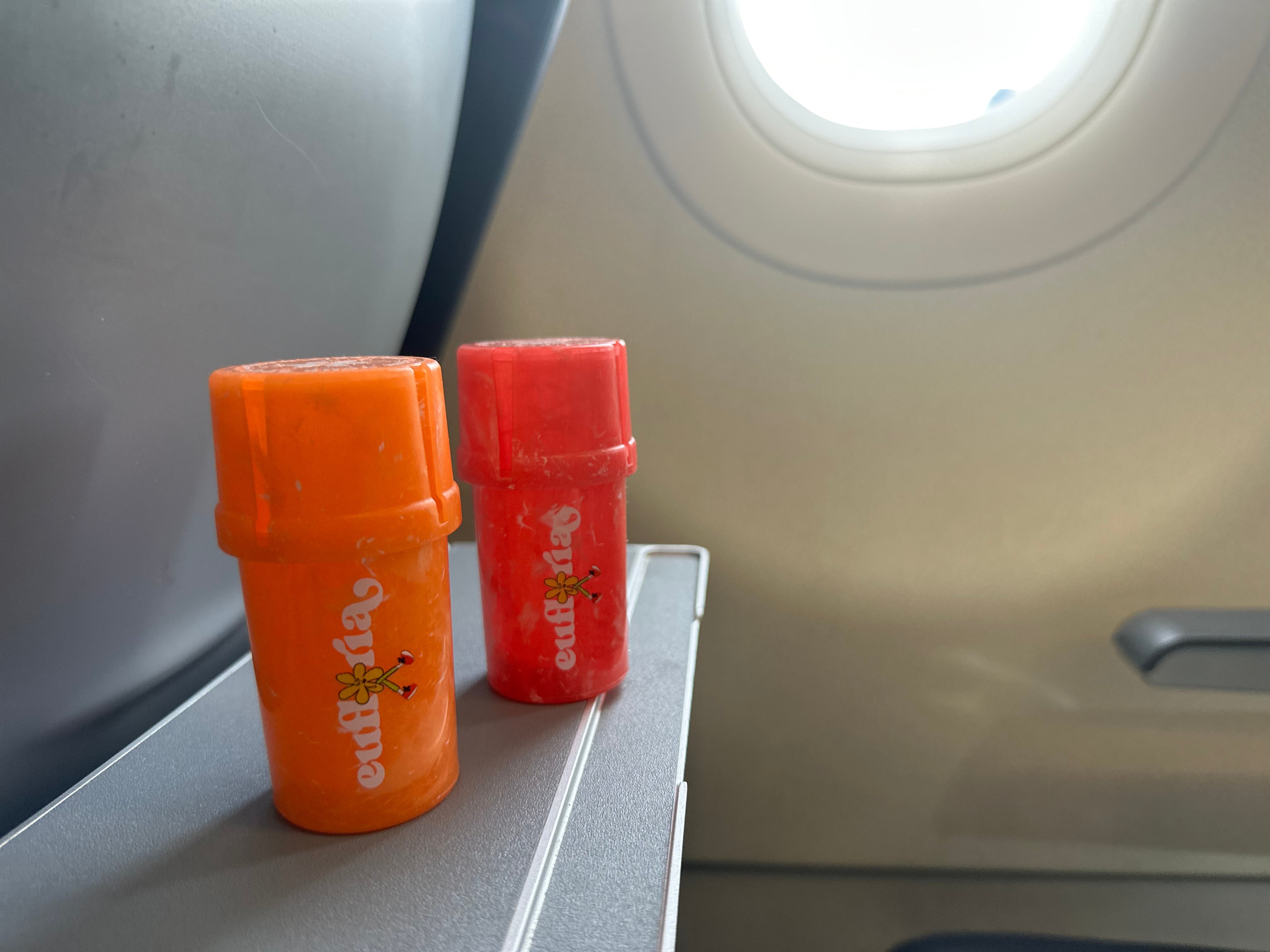 medtainers on a plane